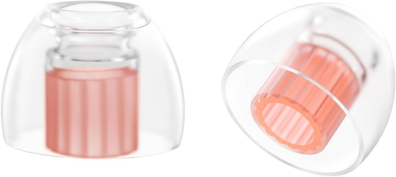 SpinFit W1 for IEM - S - Patented Medical-Grade Silicone Ear Tips, Double W-Shaped Tube Core, More Stability - Image 1